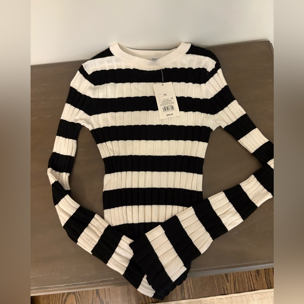 NWT A New Day Striped Sweater